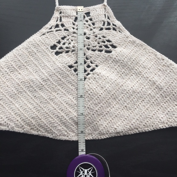 •HP!• High Neck Halter Crop Top Festival Bralette - Picture 6 of 8